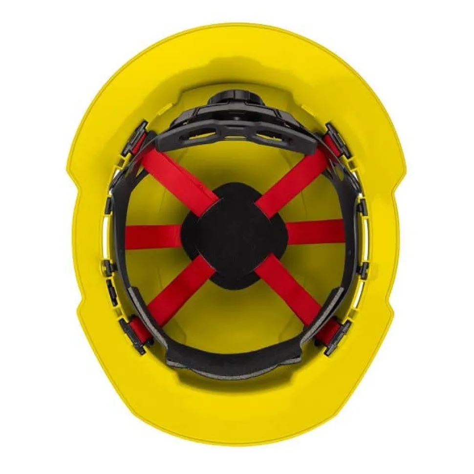 Milwaukee BOLT Hard Hat Unvented, Class E Full Brim 6pt Suspension - Yellow 48-73-1123