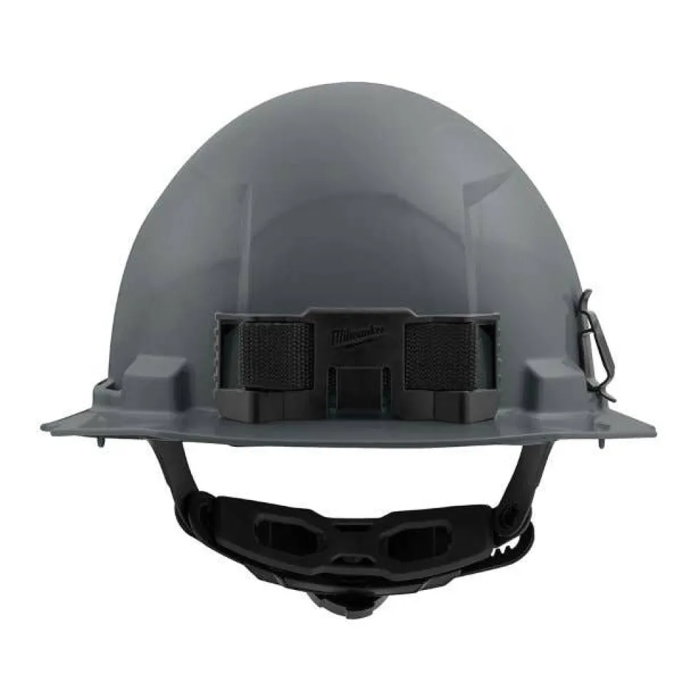 Milwaukee BOLT Hard Hat Unvented, Class E Full Brim 6pt Suspension - Grey 48-73-1135