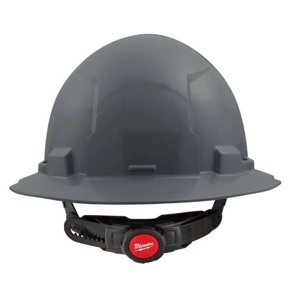 Milwaukee BOLT Hard Hat Unvented, Class E Full Brim 6pt Suspension - Grey 48-73-1135
