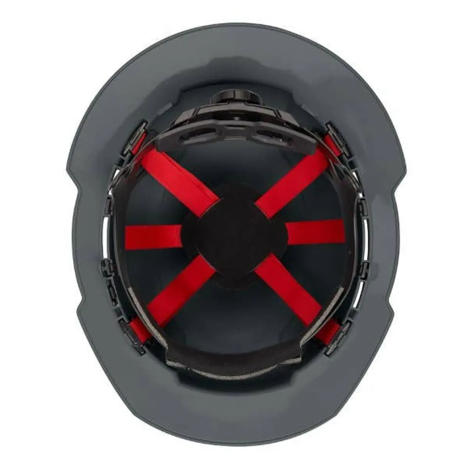 Milwaukee BOLT Hard Hat Unvented, Class E Full Brim 6pt Suspension - Grey 48-73-1135