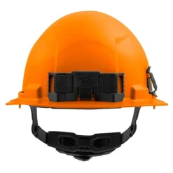 Milwaukee BOLT Hard Hat Unvented, Class E Front Brim 6pt Suspension - Orange 48-73-1132