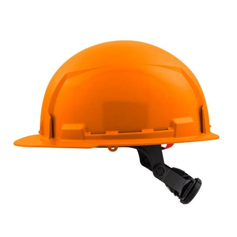 Milwaukee BOLT Hard Hat Unvented, Class E Front Brim 6pt Suspension - Orange 48-73-1132
