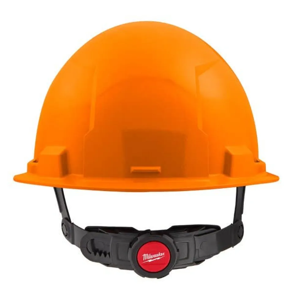 Milwaukee BOLT Hard Hat Unvented, Class E Front Brim 6pt Suspension - Orange 48-73-1132