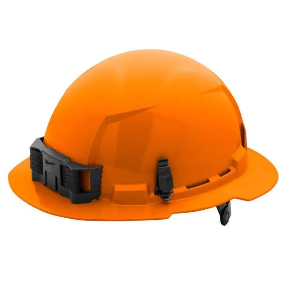 Milwaukee BOLT Hard Hat Unvented, Class E Full Brim 6pt Suspension - Orange 48-73-1133