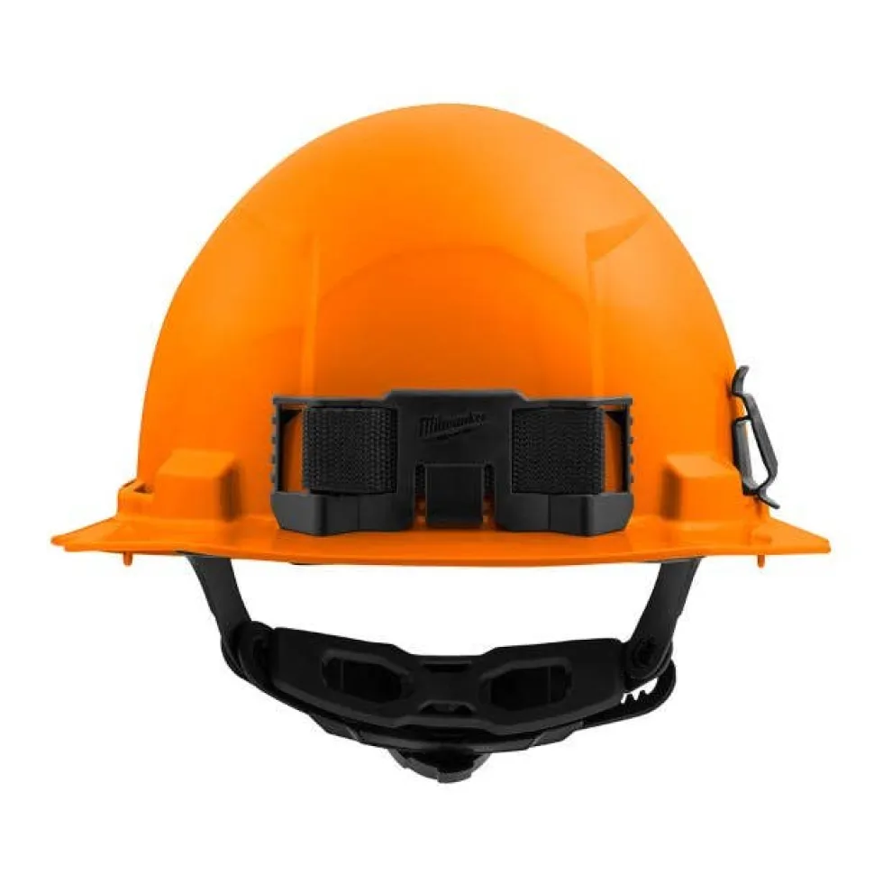 Milwaukee BOLT Hard Hat Unvented, Class E Full Brim 6pt Suspension - Orange 48-73-1133