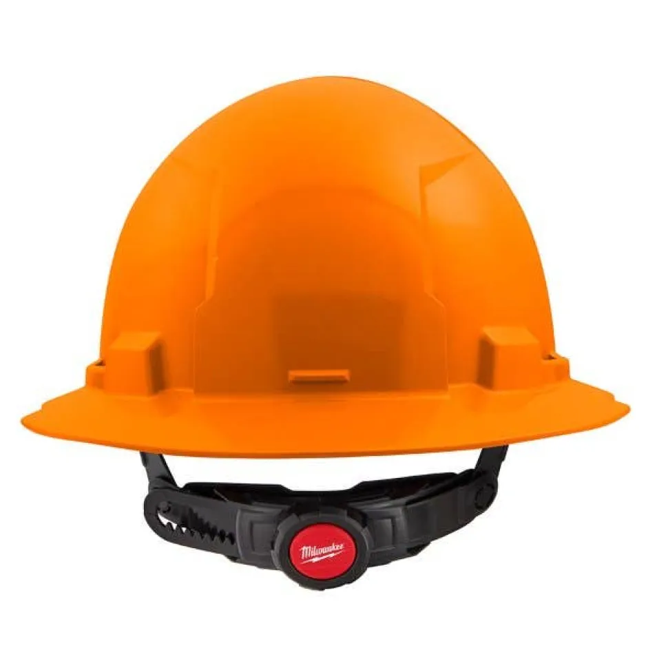 Milwaukee BOLT Hard Hat Unvented, Class E Full Brim 6pt Suspension - Orange 48-73-1133