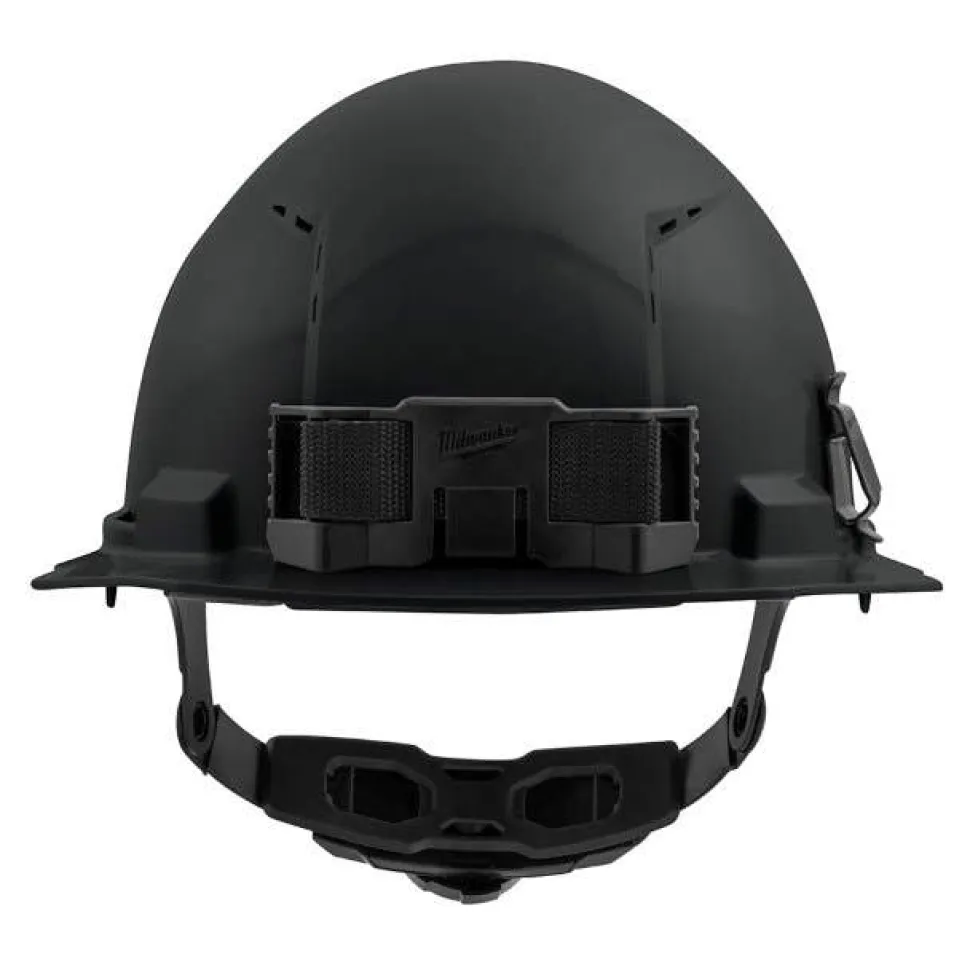 Milwaukee BOLT Hard Hat Vented, Class C Front Brim 6pt Suspension - Black 48-73-1230