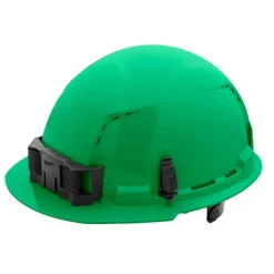 Milwaukee BOLT Hard Hat Vented, Class C Front Brim 6pt Suspension - Green 48-73-1226