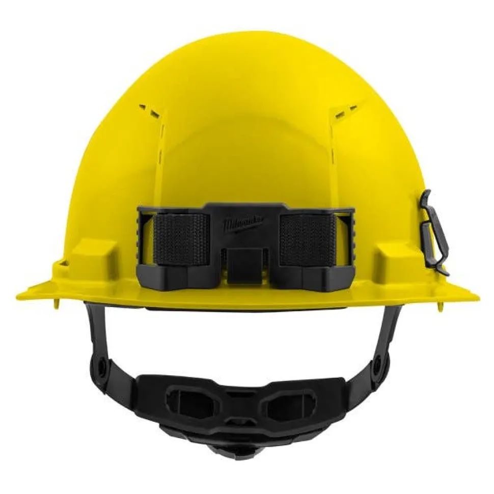 Milwaukee BOLT Hard Hat Vented, Class C Front Brim 6pt Suspension - Yellow 48-73-1222