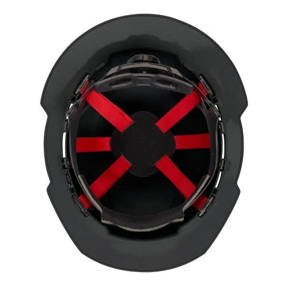 Milwaukee BOLT Hard Hat Vented, Class C Full Brim 6pt Suspension - Black 48-73-1231