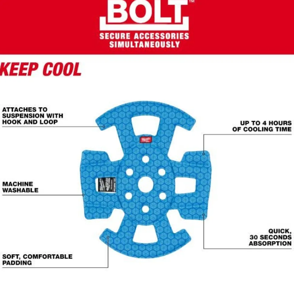 Milwaukee BOLT Safety Helmet Cooling liner 48-73-4544