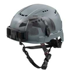 Milwaukee BOLT Type 2, Class C Vented Safety Helmet w/ IMPACT ARMOR Liner - Grey 48-73-1378