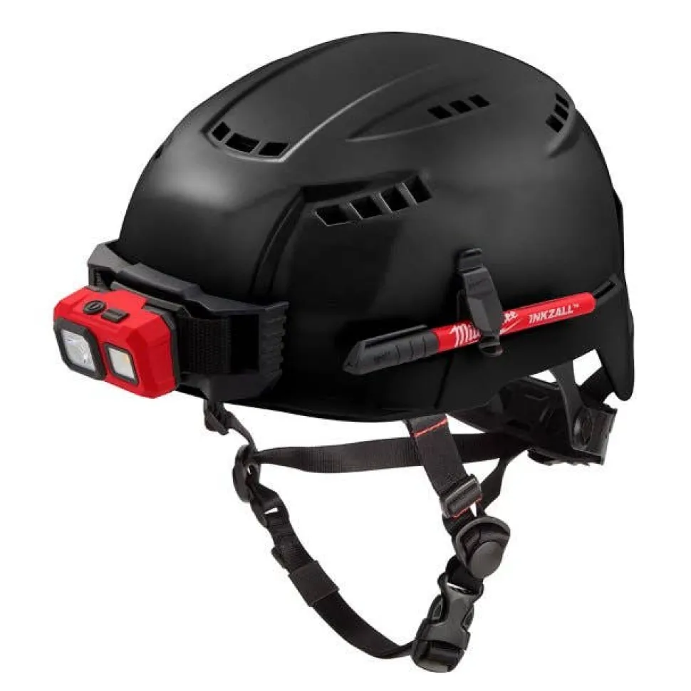 Milwaukee BOLT Type 2, Class C Vented Safety Helmet - Black 48-73-1310