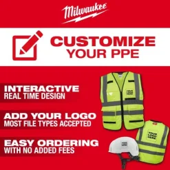 Milwaukee BOLT Type 2, Class C Vented Front Brim Safety Helmet w/ IMPACT ARMOR Liner - Grey 48-73-1380