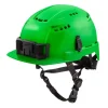 Milwaukee BOLT Type 2, Class C Vented Front Brim Safety Helmet - Green 48-73-1326
