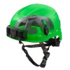 Milwaukee BOLT Type 2, Class E Unvented Safety Helmet w/ IMPACT ARMOR Liner - Green 48-73-1357