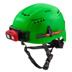 Milwaukee BOLT Type 2, Class C Vented Safety Helmet - Green 48-73-1306