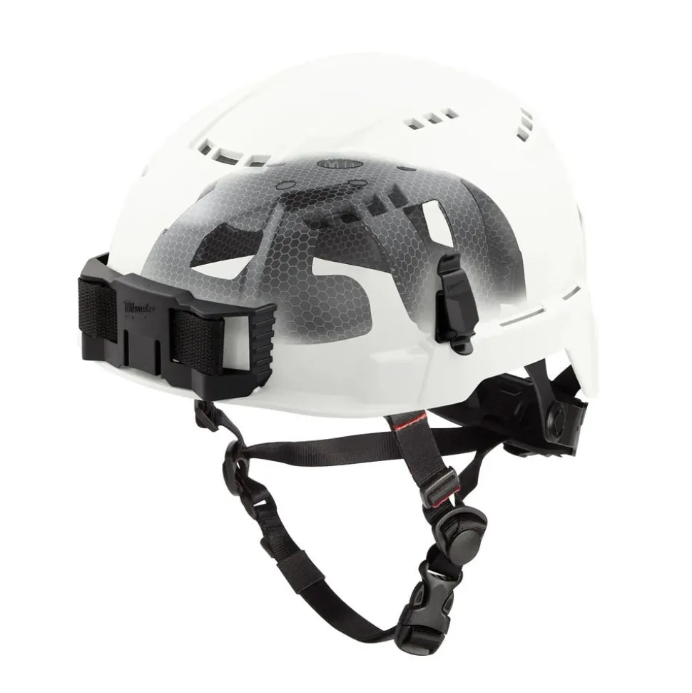 Milwaukee BOLT Type 2, Class C Vented Safety Helmet w/ IMPACT ARMOR Liner - White 48-73-1350