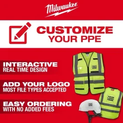 Milwaukee BOLT Type 2, Class C Vented Safety Helmet w/ IMPACT ARMOR Liner - White 48-73-1350