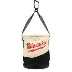 Milwaukee Canvas Utility Bucket w/ Pockets 48-22-8270