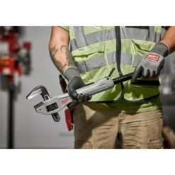 Milwaukee CHEATER Aluminum Offset Adaptable Pipe Wrench 48-22-7322
