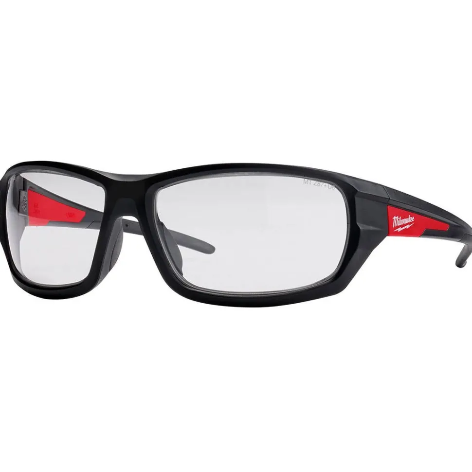Milwaukee Clear High Performance Safety Glasses w/ Fog-Free Lenses 48-73-2020