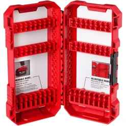 Milwaukee Customizable Medium PACKOUT Compatible Case for Impact Driver Accessories 48-32-9921