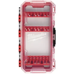 Milwaukee Customizable Medium PACKOUT Compatible Compact Case for Impact Driver Accessories 48-32-9931