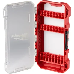 Milwaukee Customizable Medium PACKOUT Compatible Compact Case for Impact Driver Accessories 48-32-9931