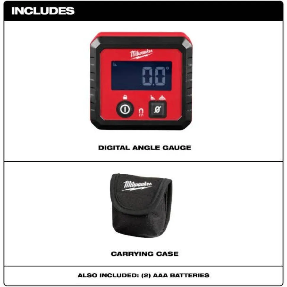 Milwaukee Digital Angle Gauge 48-22-5602