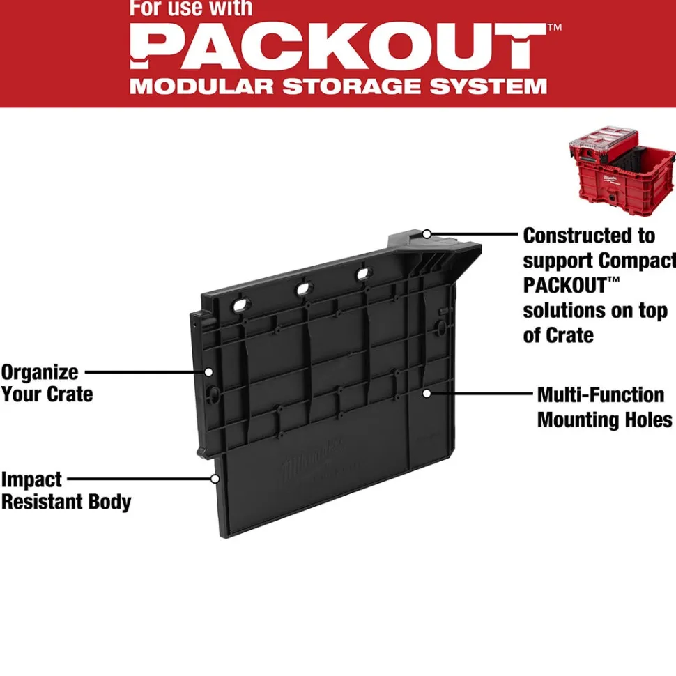 Milwaukee Divider For Packout Crate 48-22-8040