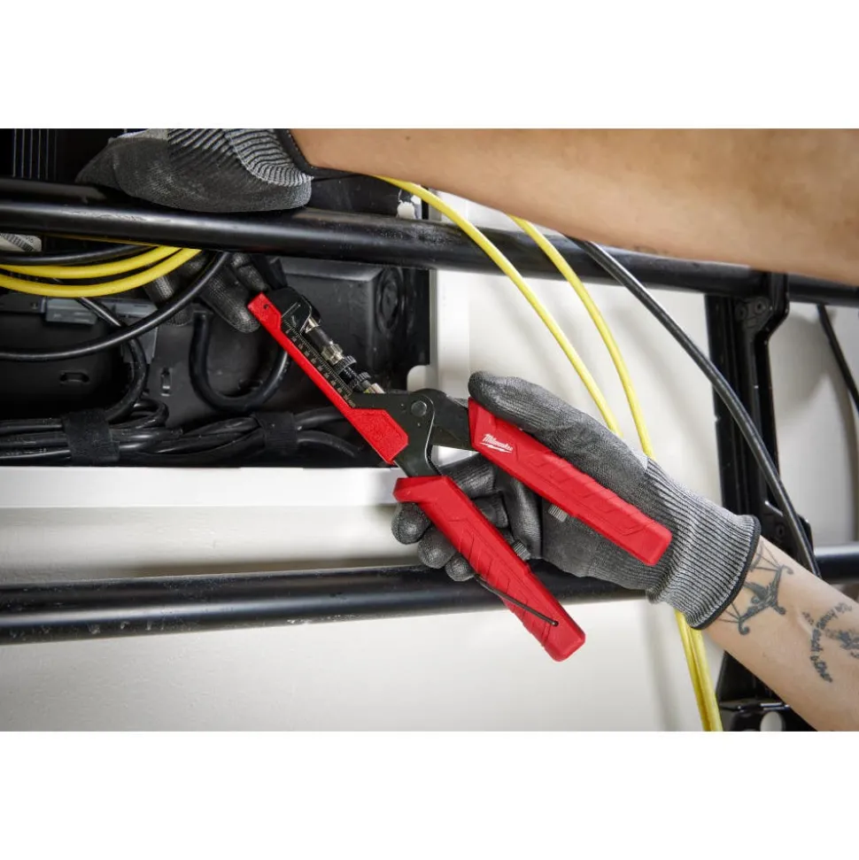 Milwaukee Extended Reach Compression Coax Crimper 48-22-3073