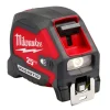 Milwaukee 25ft Compact Wide Blade Magnetic Tape Measure w/ Rechargeable 100L Light 48-22-0428