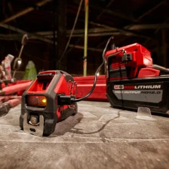 Milwaukee 25ft Compact Wide Blade Magnetic Tape Measure w/ Rechargeable 100L Light 48-22-0428