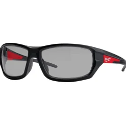 Milwaukee Gray High Performance Safety Glasses w/ Fog-Free Lenses 48-73-2125