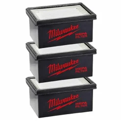 Milwaukee HEPA filter for M12 HammerVac (3 Pack) 49-90-2306