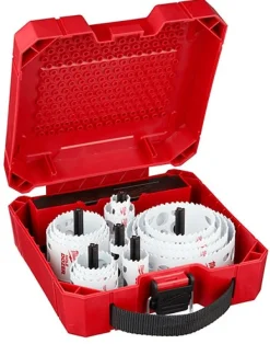 Milwaukee HOLE DOZER 19PC (3/4"-4-3/4") Electricians Hole Saw Kit 49-22-4105