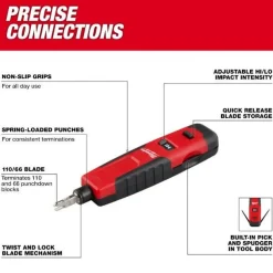 Milwaukee Impact Punchdown Tool 48-22-2164