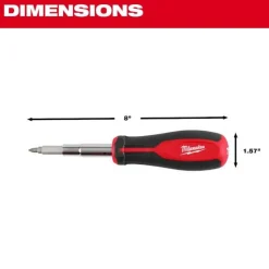 Milwaukee 11-in-1 Magnetic Multi-Bit Screwdriver 48-22-2914