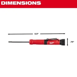 Milwaukee 4-in-1 Pocket Precision Multi-Bit Screwdriver 48-22-2932