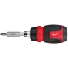 Milwaukee 8-in-1 Ratcheting Compact Multi-Bit Screwdriver 48-22-2913