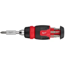 Milwaukee 8-in-1 Ratcheting Compact Multi-Bit Screwdriver 48-22-2913