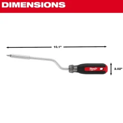Milwaukee 2-in-1 Rotating Multi-Bit Screwdriver 48-22-2916