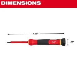 Milwaukee 8-in-1 1000V Insulated Precision Multi-Bit Screwdriver 48-22-2217