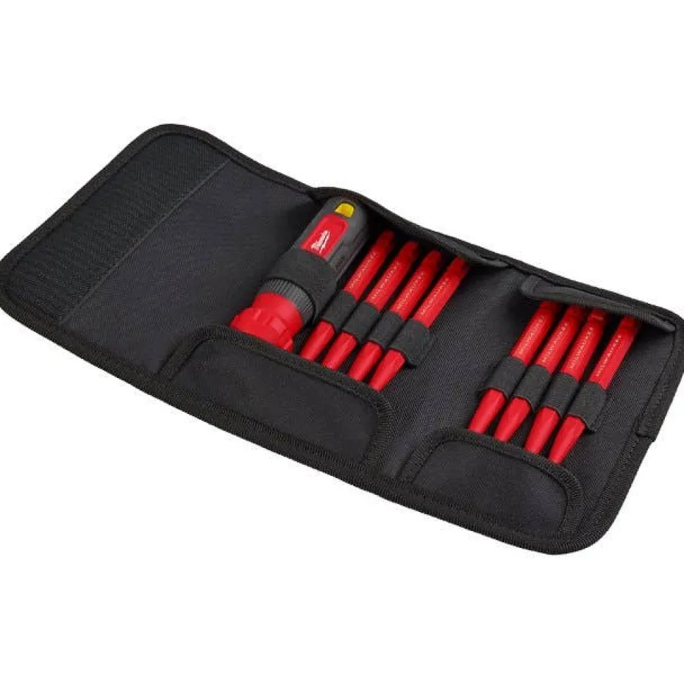 Milwaukee 8-in-1 1000V Insulated Slim Tip Multi-Bit Screwdriver 48-22-2218