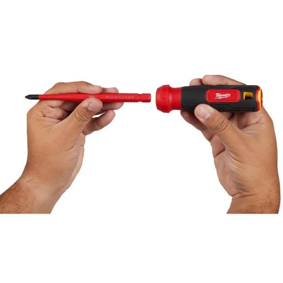 Milwaukee 8-in-1 1000V Insulated Slim Tip Multi-Bit Screwdriver 48-22-2218