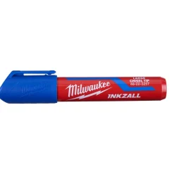 Milwaukee INKZALL Large Chisel Tip Blue Marker 48-22-3257