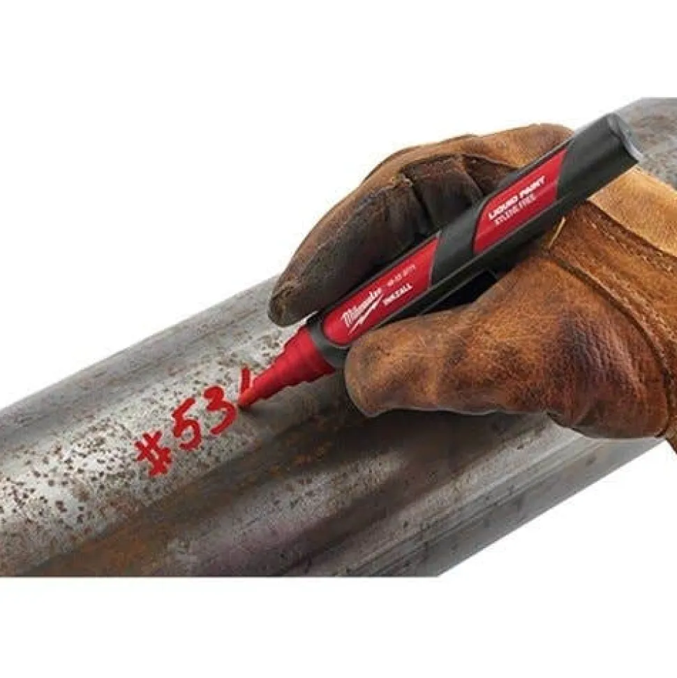 Milwaukee INKZALL Red Paint Marker 48-22-3741