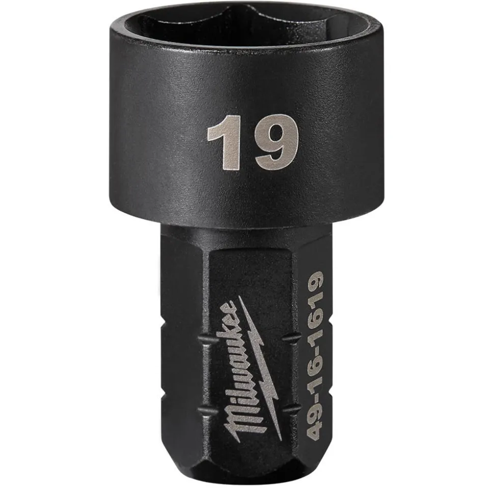 Milwaukee INSIDER Box Ratchet Socket 6 Point 19mm 49-16-1619