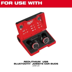 Milwaukee Jobsite Earbuds Foam Ear Tip Kit - M 49-16-0103